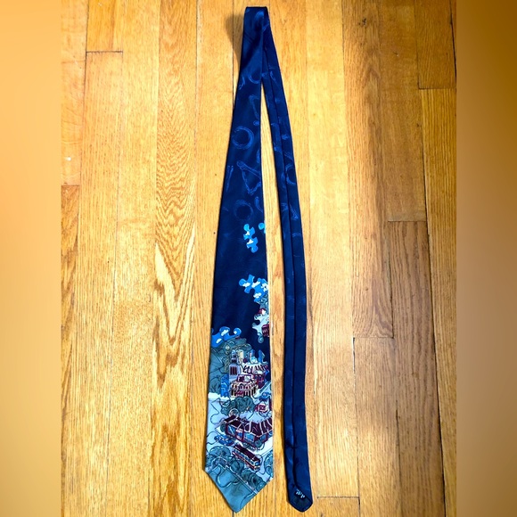 RARE Vintage 1994 McDonald’s Puzzle Pieces Tie - Picture 1 of 12